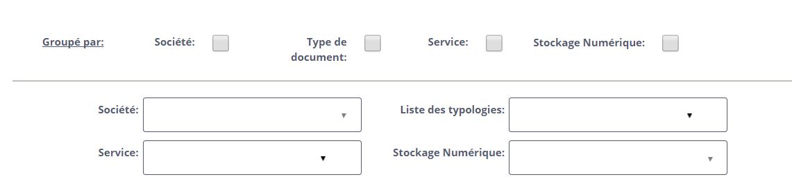 Statistiques Coffre numérique