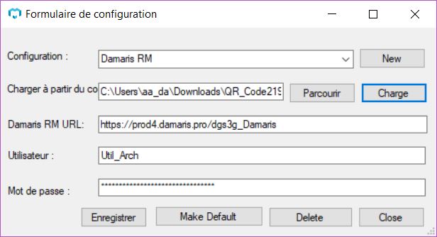 Damaris Printer Config Done