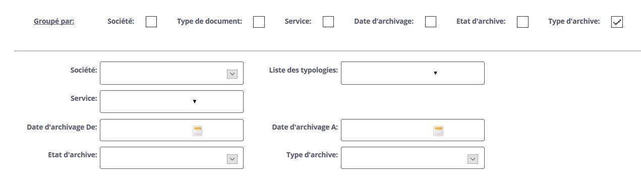 Stat filtre fonds archives