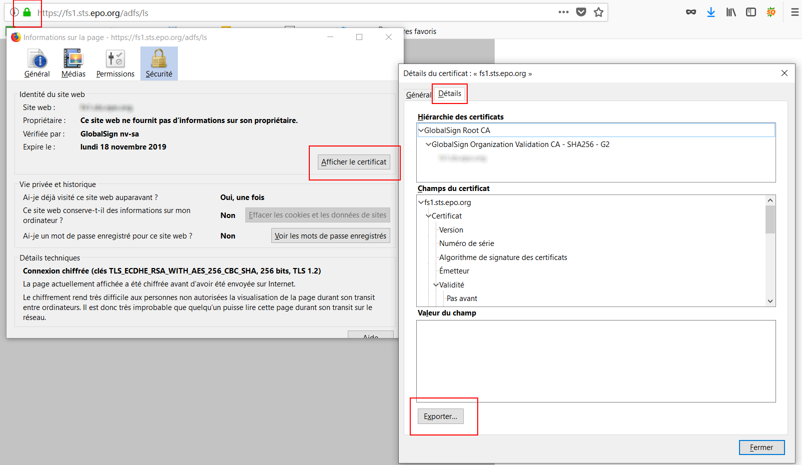 SAML SSO Certificate Download