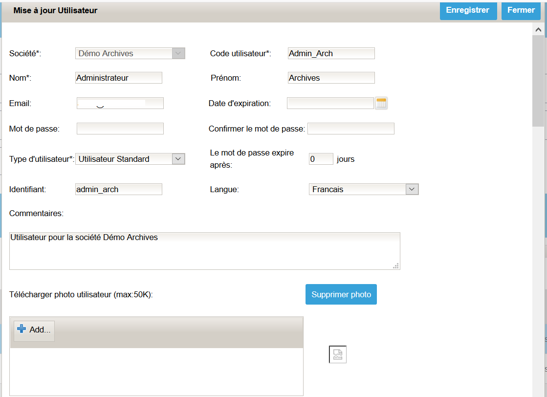 Administration Utilisateur Partie 1