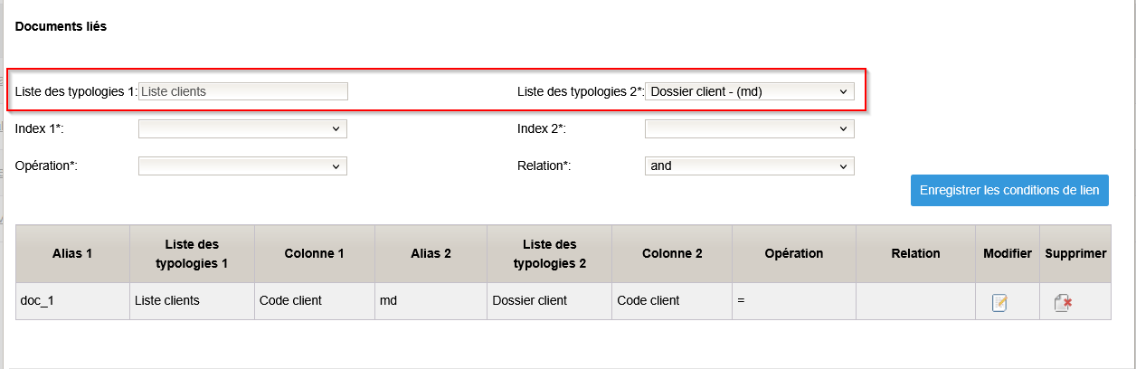 Damaris RM mise à jour index tampon Document lié
