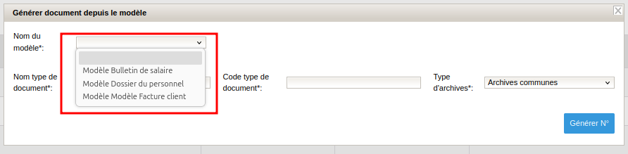 Modèle type de documents Damaris RM